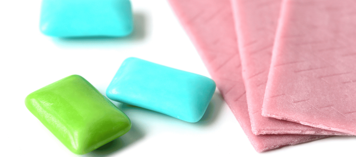 Different types of chewing gum developed